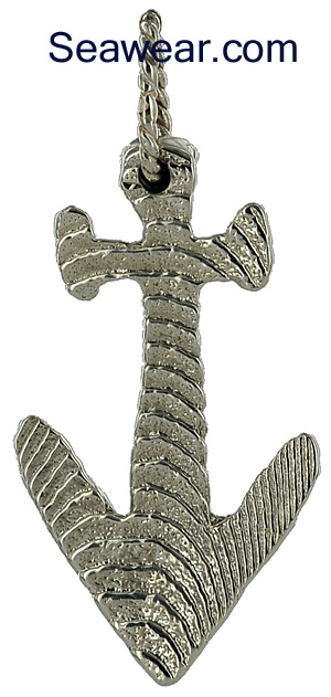 Viking anchor necklace