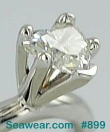 Heart shaped diamond SI/G