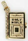 gold holy bible lords prayer