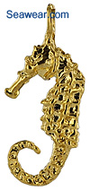baby seahorse jewelry necklace pendant