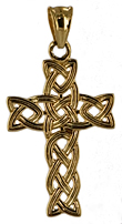 braided celtic cross