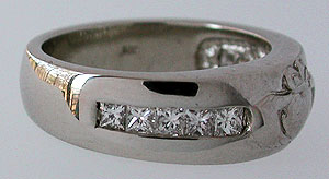 prrincess cut diamonds