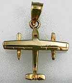 seaplane jewelry charm