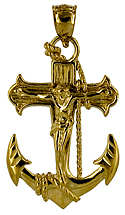 sailors cross and crusifix