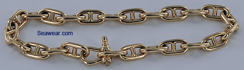 mariner anchor link bracelet