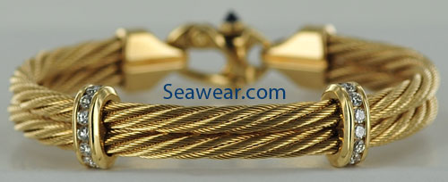 4mm cable bracelet TMI Guy Beard