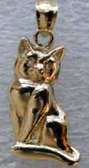persian kitty cat kitten jewelry pendant