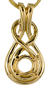 Celtic Love Knots pendant