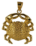  king crab charm necklace jewelry