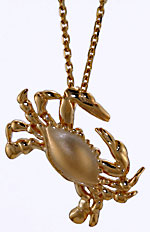 14kt Steven Douglas designer Maryland Crab