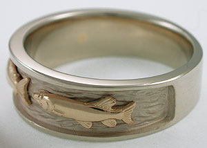 walleye pike salmon ring