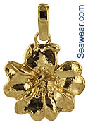 flower blossom jewelry pendant