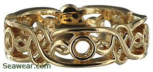 Celtic Queen ring