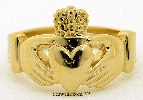 gents Claddagh ring