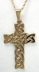 woven celtic cross