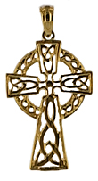 rope chain celtic cross