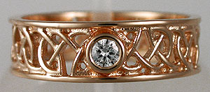 celitc diamond engagement ring