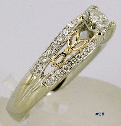 diamond Celtic engagement ring
