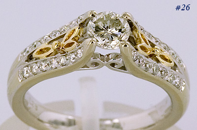 1/2 carat diamond engagement ring