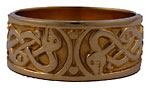 Celtic scrolls ring