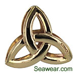 trinity knot jewelry necklace pendant