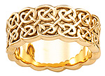 ladies celtic knot band