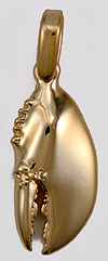 14kt lobster claw jewelry pendant