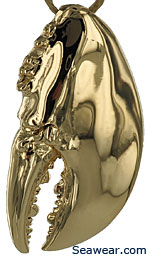 14kt Boston Harbor lobster crusher claw jewelry charm