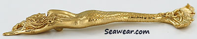 Celtic mermaid jewelry pendant