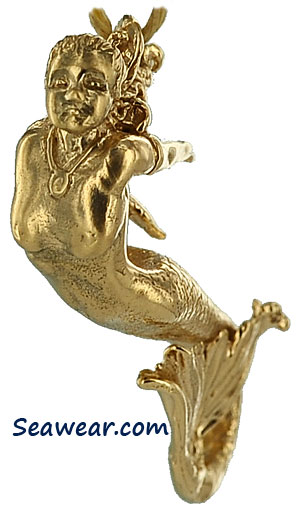 Greek mermaid jewelry Rhea