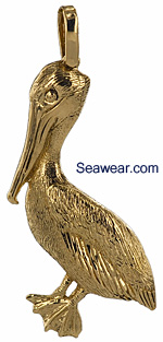 pelican jewelry necklace charm