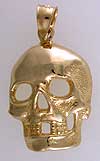 14k gold pirate skull jewelry