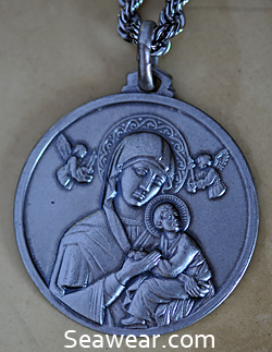 Blessed Mary, Our Lady of Perpetual Help medal