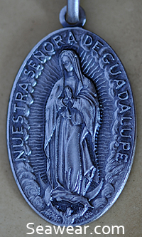 Our Lady of Guadalupe medal