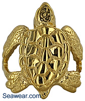 loggerhead sea turtle ring