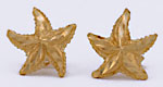 baby dancing starfish earrings