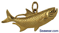 tarpon fish jewelry necklace charm
