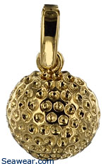 golf ball necklace pendant